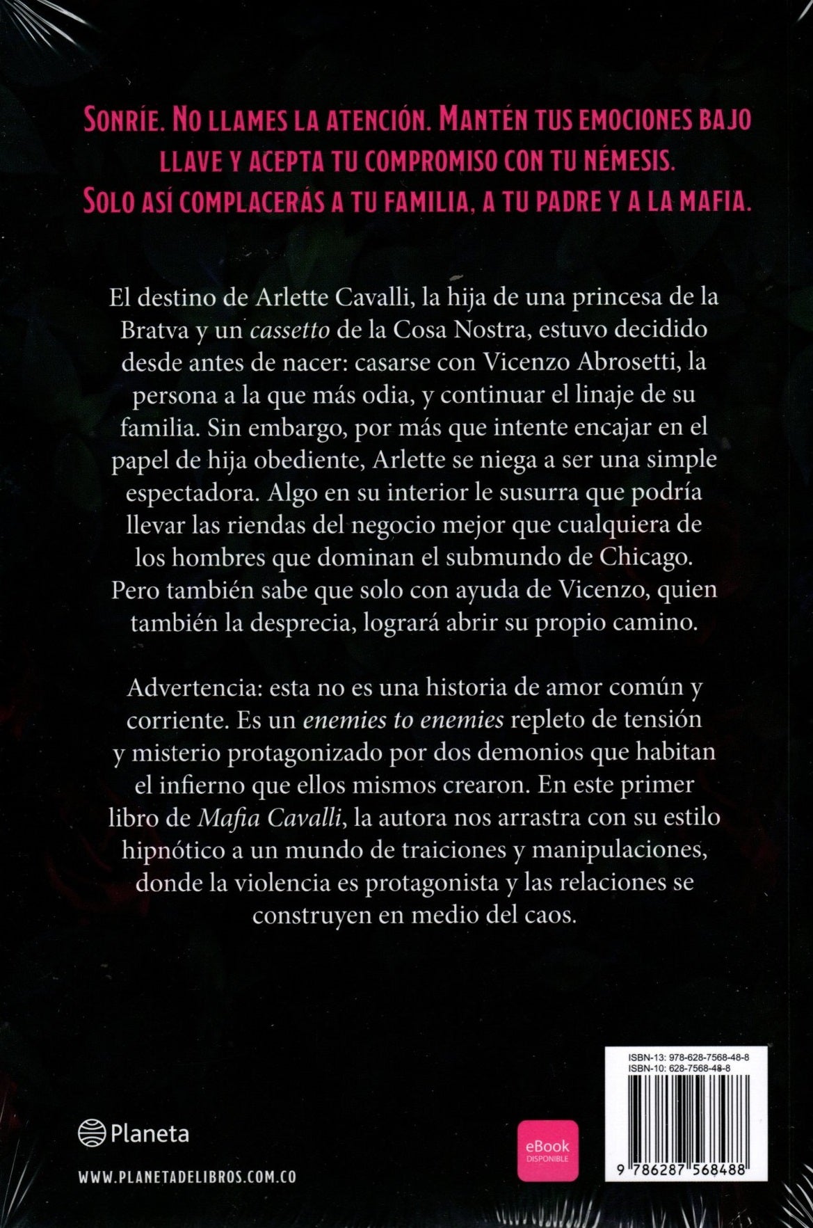 Libros Oscary Arroyo - Arlette (Mafia Cavalli I)