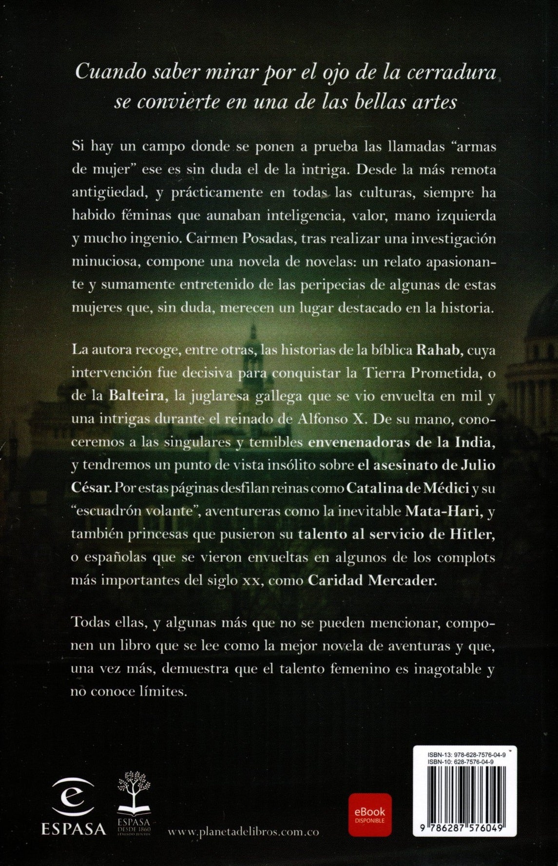 Libro Carmen Posadas - Licencia para espiar