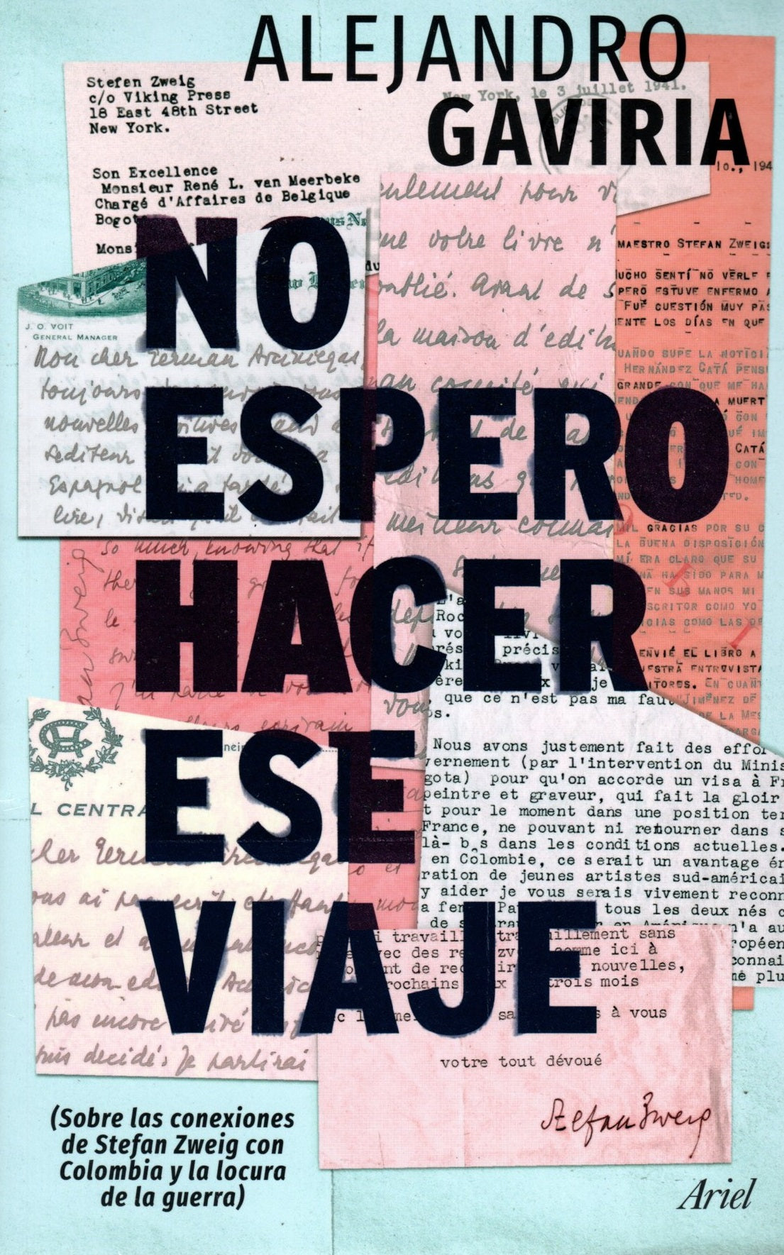 Libro Alejandro Gaviria No espero hacer ese viaje