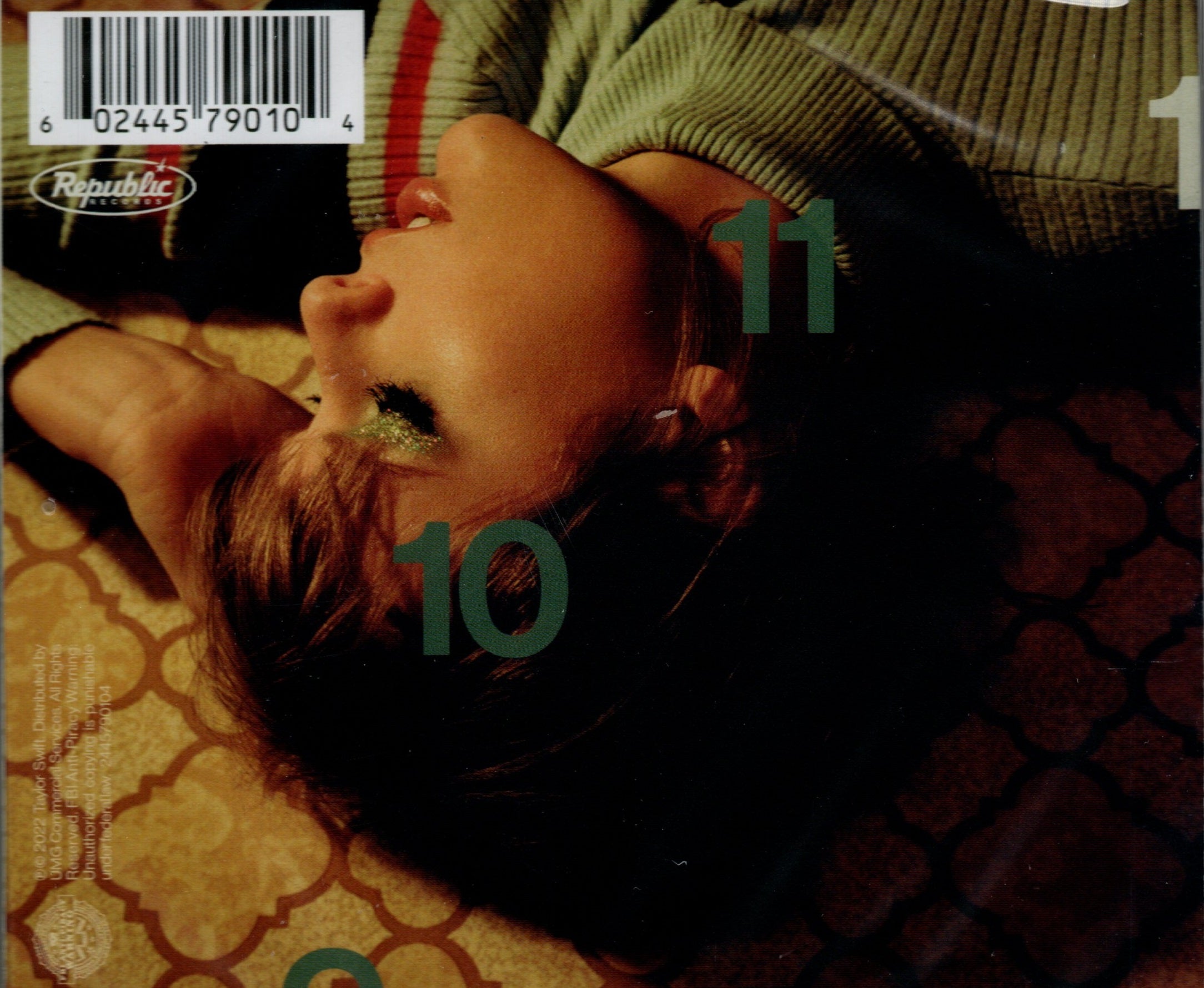 CD 	Taylor Swift - Midnights [Jade Green Edition]