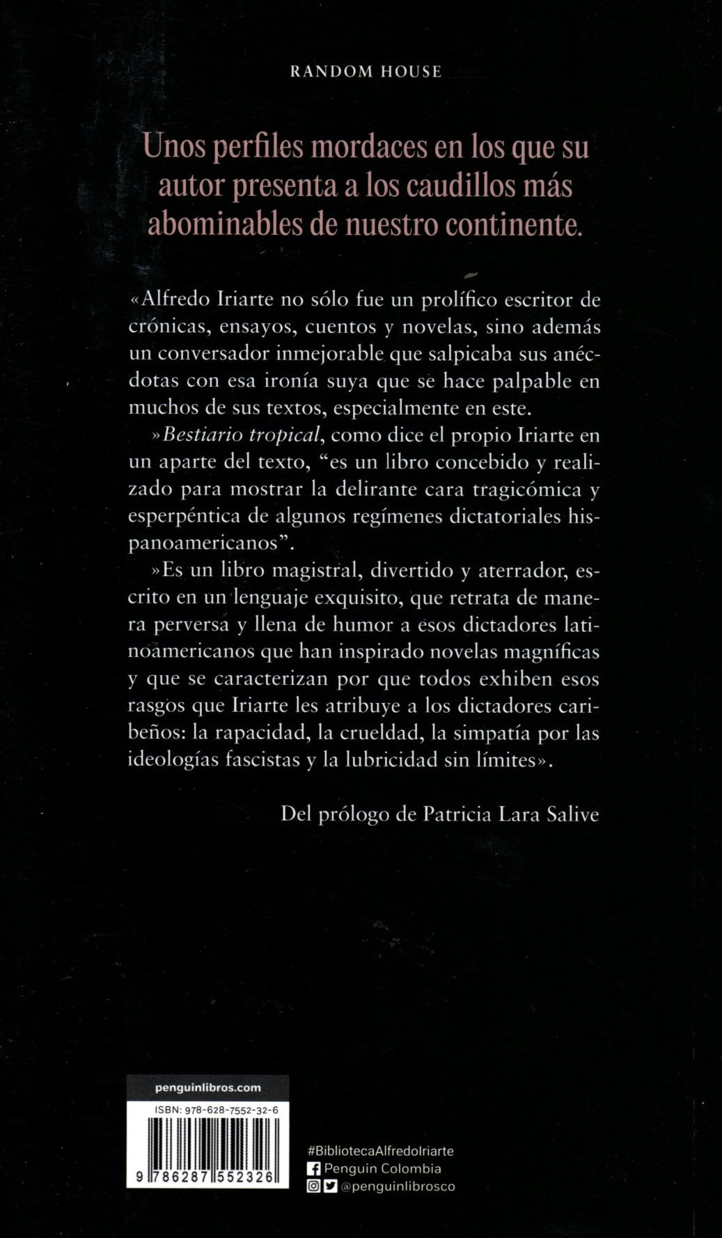 Libro Alfredo Iriarte - Bestiario tropical