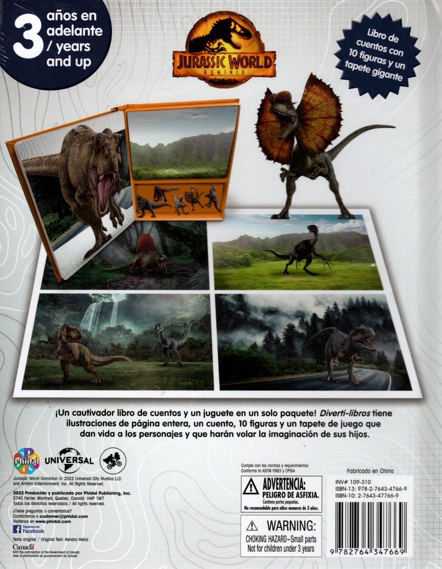 Libro Diverti Libros - Jurassic World