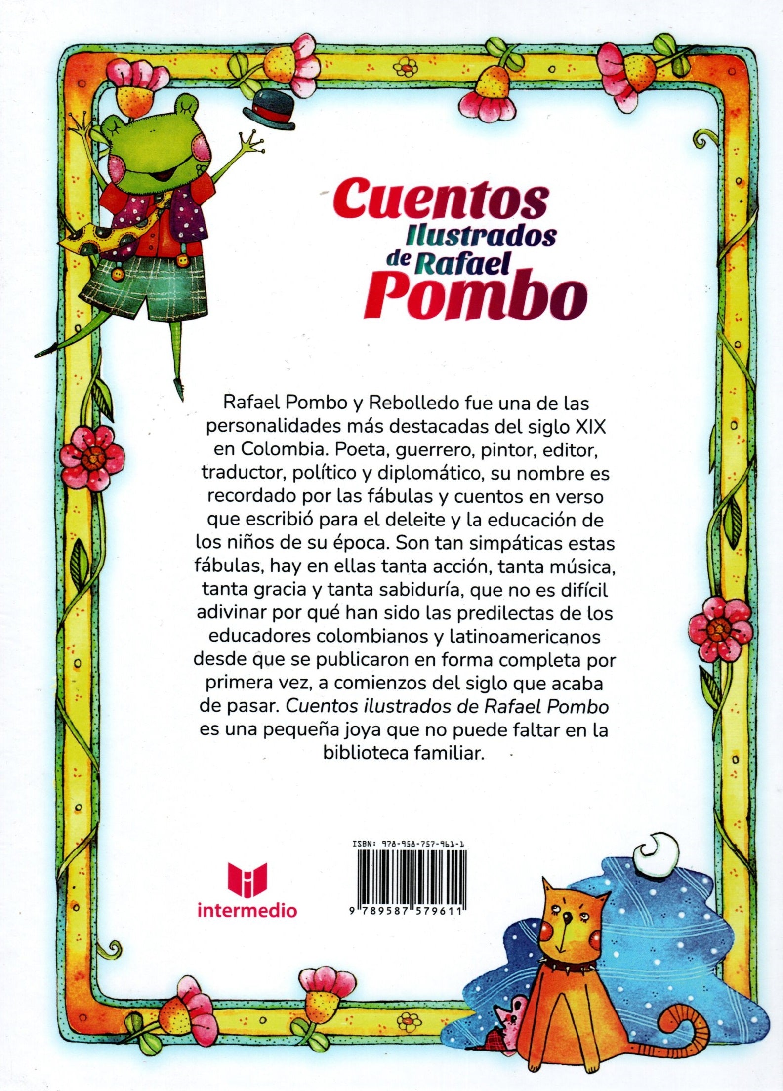 Libro Cuentos Ilustrados De Rafael Pombo