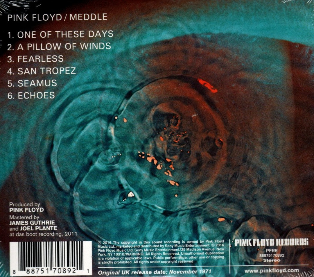 CD Pink Floyd ‎– Meddle