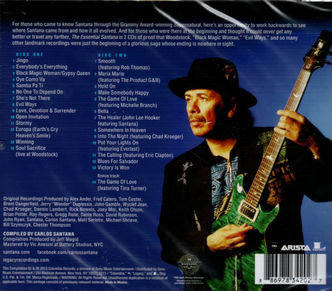 CDX2 Santana ‎– The Essential Santana
