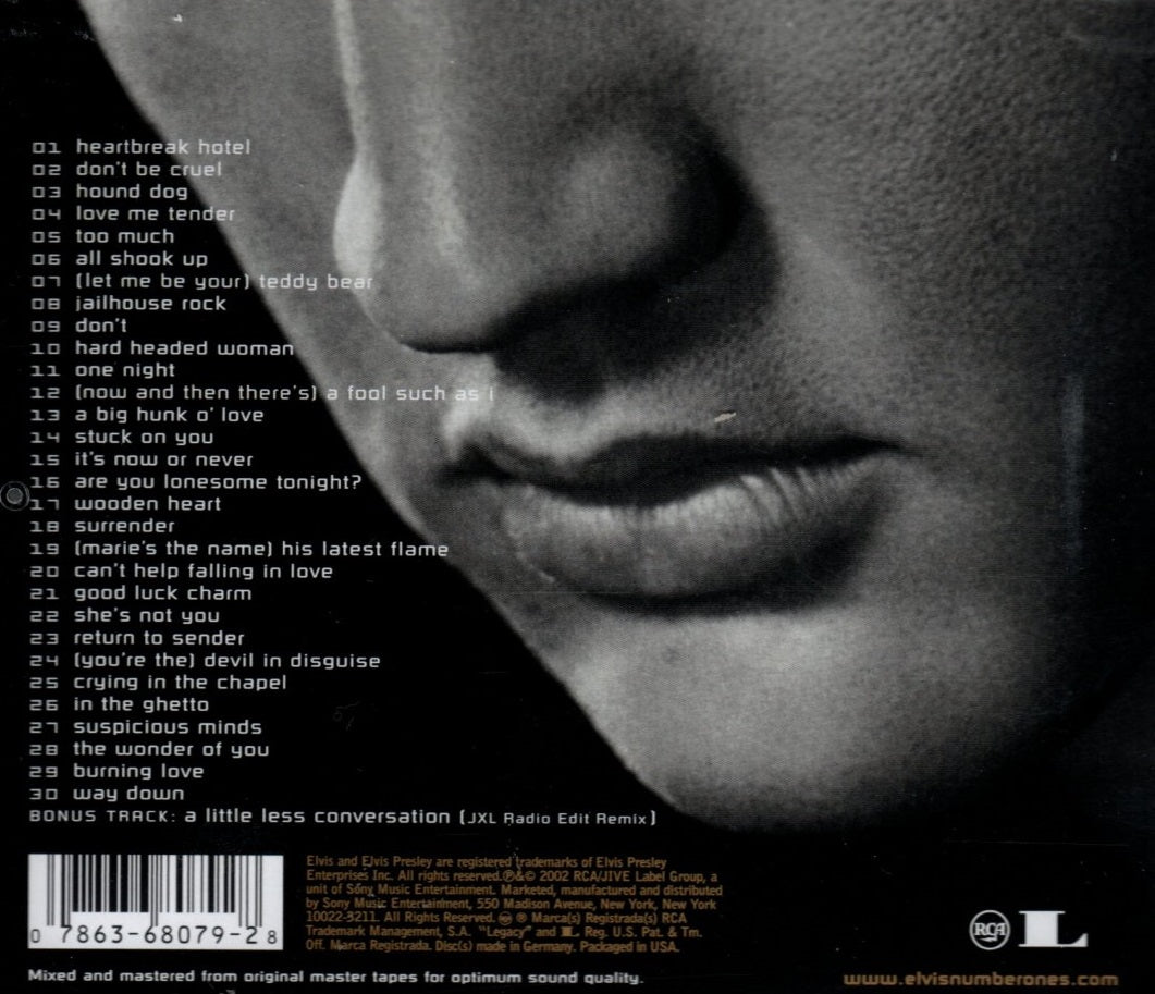 CD Elvis Presley- 30 #1 Hits