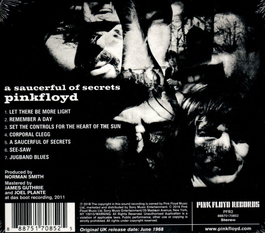 CD Pink Floyd ‎– A Saucerful Of Secrets