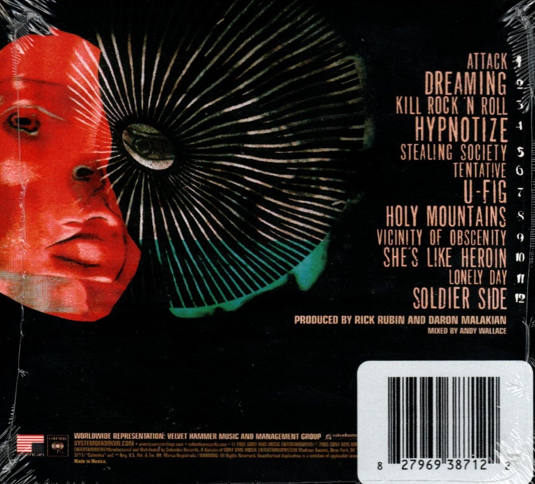 Hypnotize system of a down cifra deals