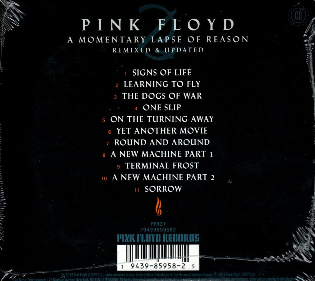 CD Pink Floyd A Momentary Lapse Of Reason