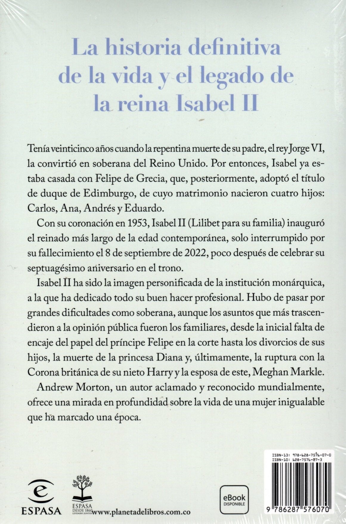 Libro Andrew Morton - La Reina