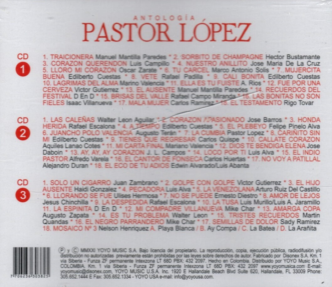 CDX3 Pastor López - Antología