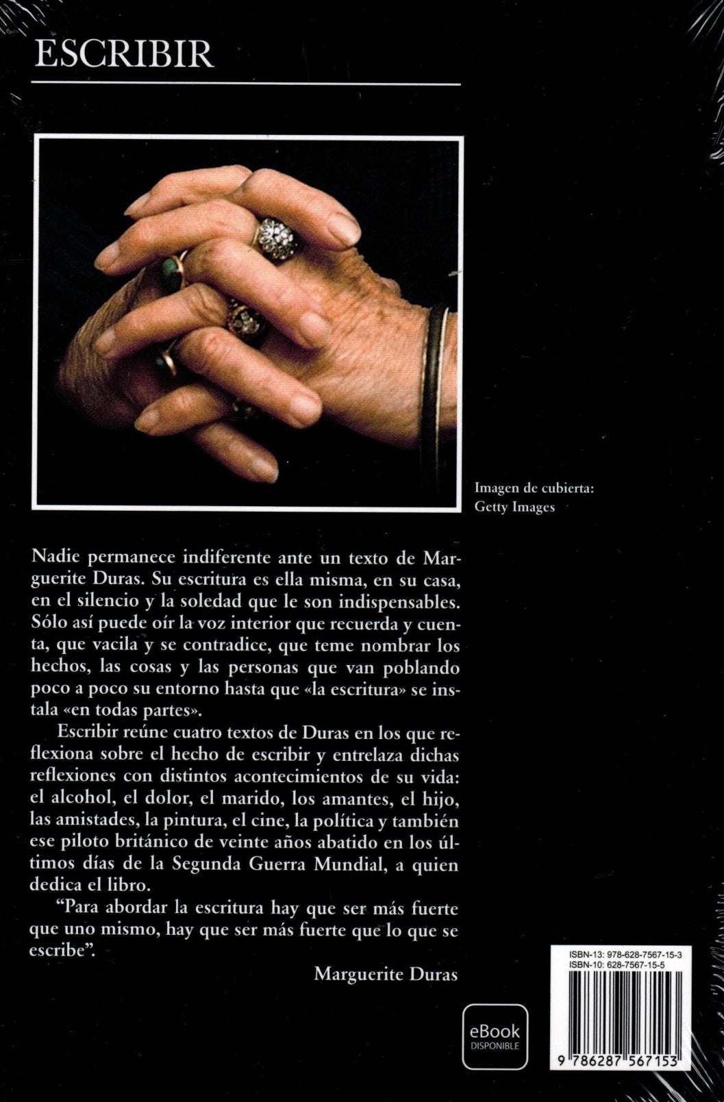Libro Marguerite Duras - Escribir