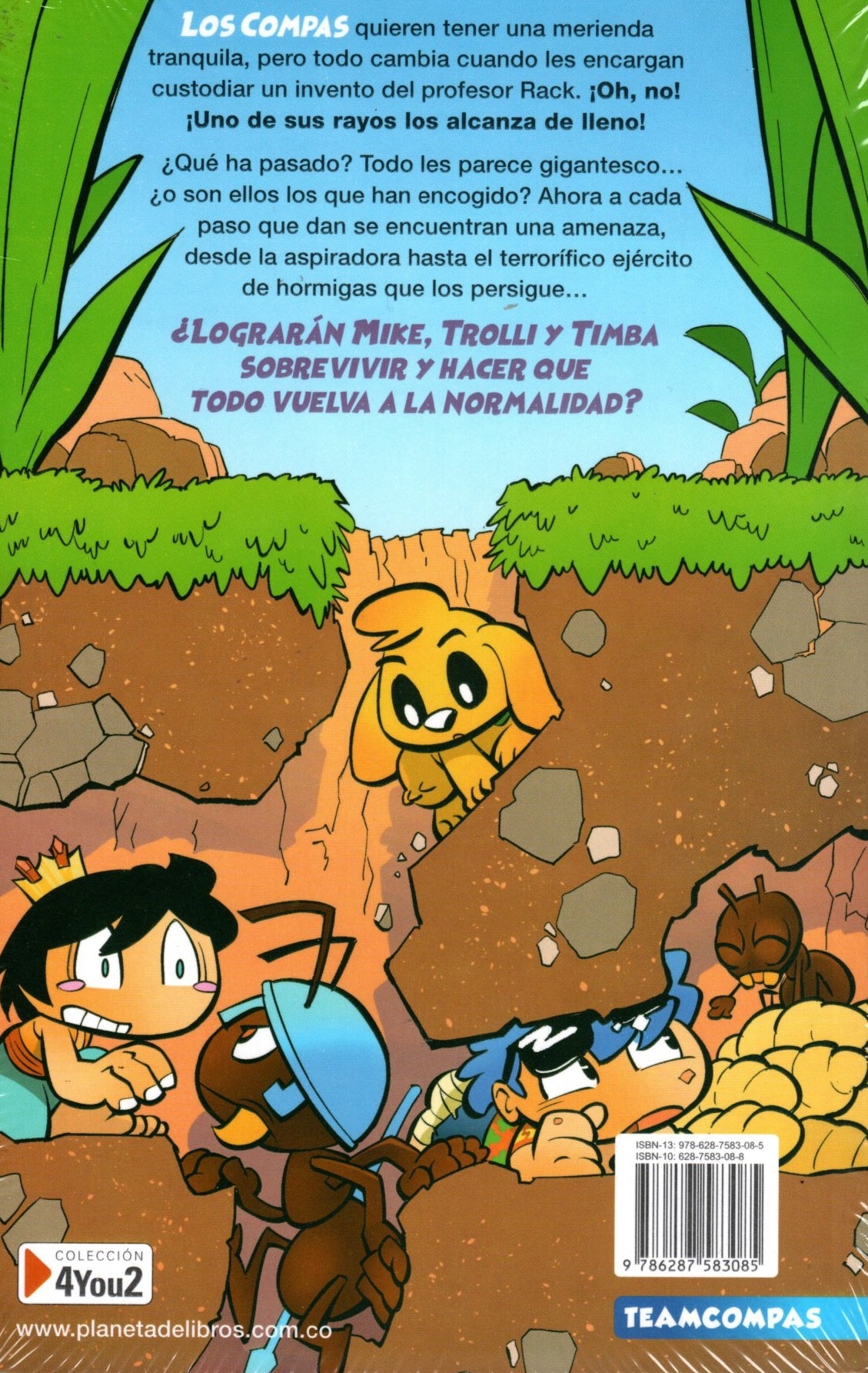 Libro Mikecrack, El Trollino y Timba Vk - Los Compas y la aventura en miniatura