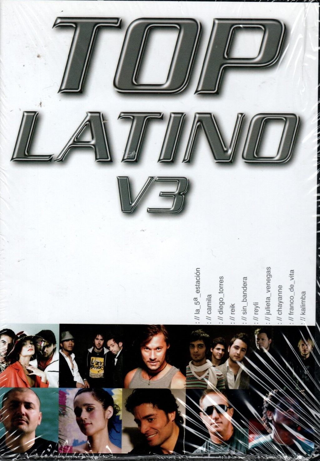 DVD + KAREOKE Top latino V3 - Colección Super Estrella