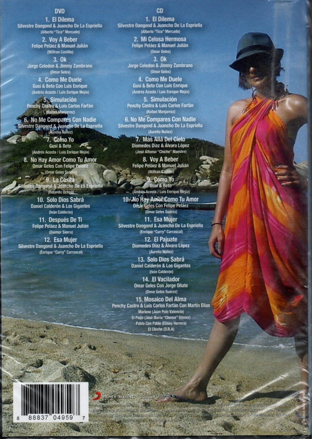 DVD + CD - Super vallenatos del año.