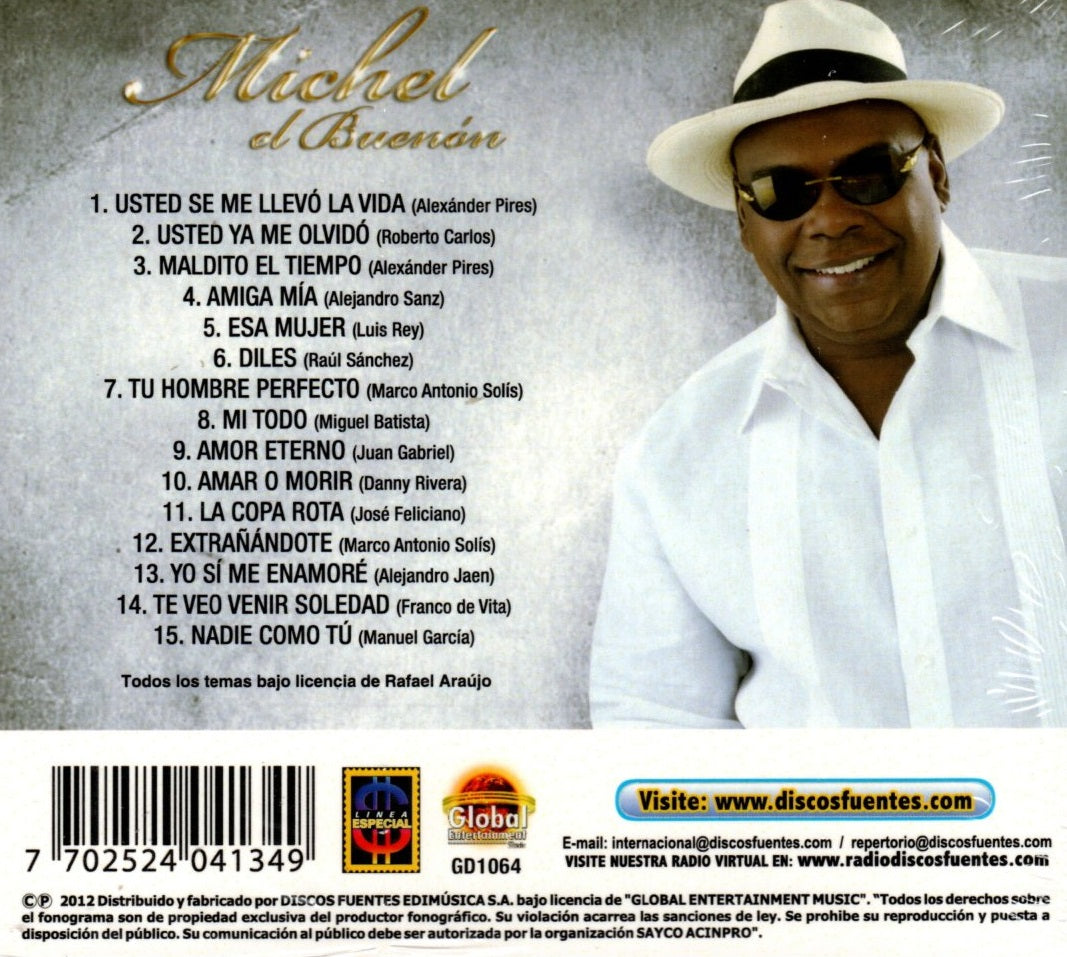 CD - ARRIBA SIEMPRE DE PURA SANGRE / MICHEL EL BUENON