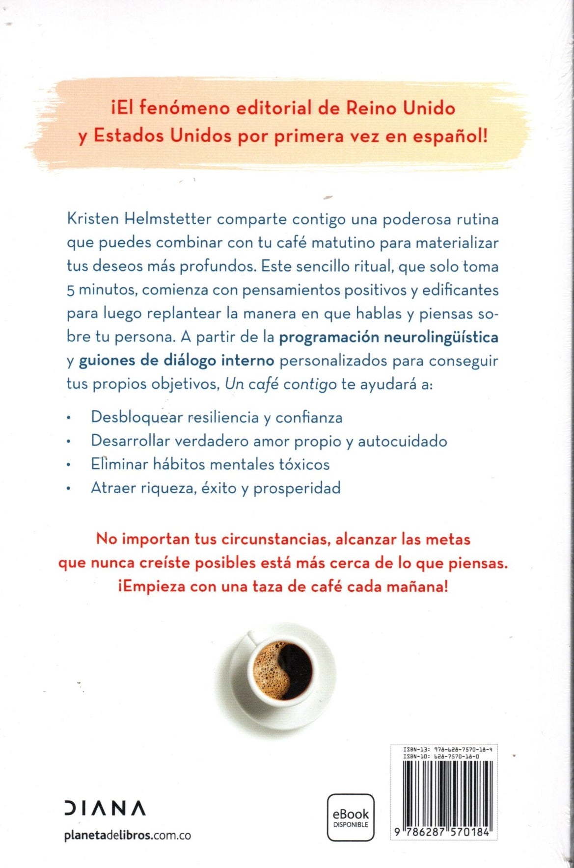 Libro Kristen Helmstetter - Un Cafe Contigo.