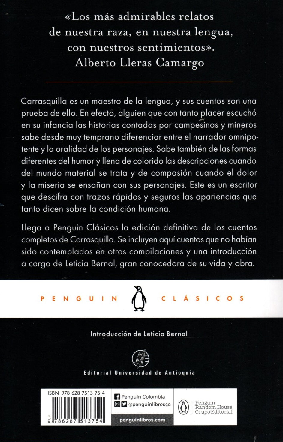 Libro Tomás Carrasquilla - Cuentos completos