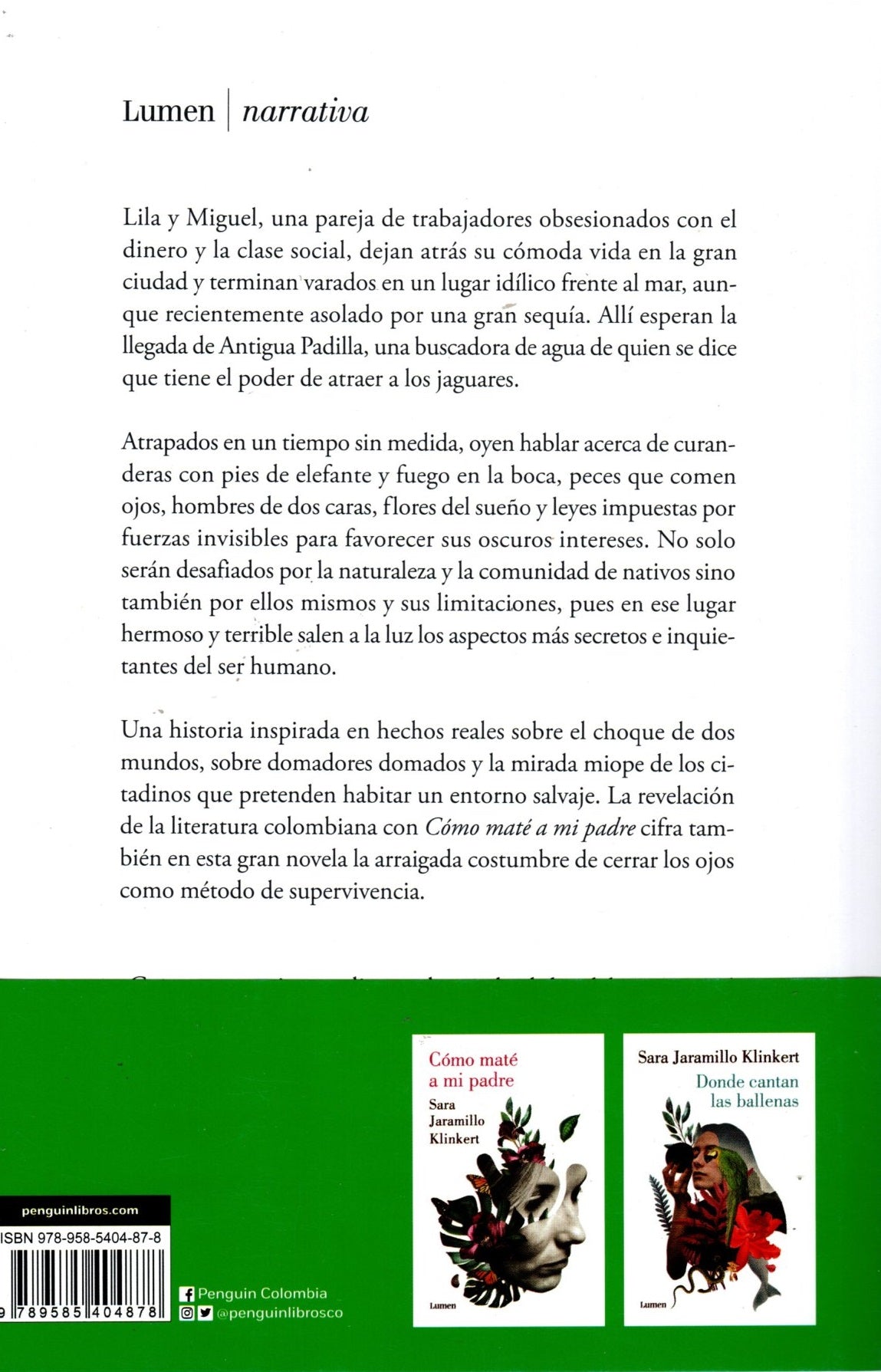Libro Sara Jaramillo Klinkert - Escrito En La Piel Del Jaguar