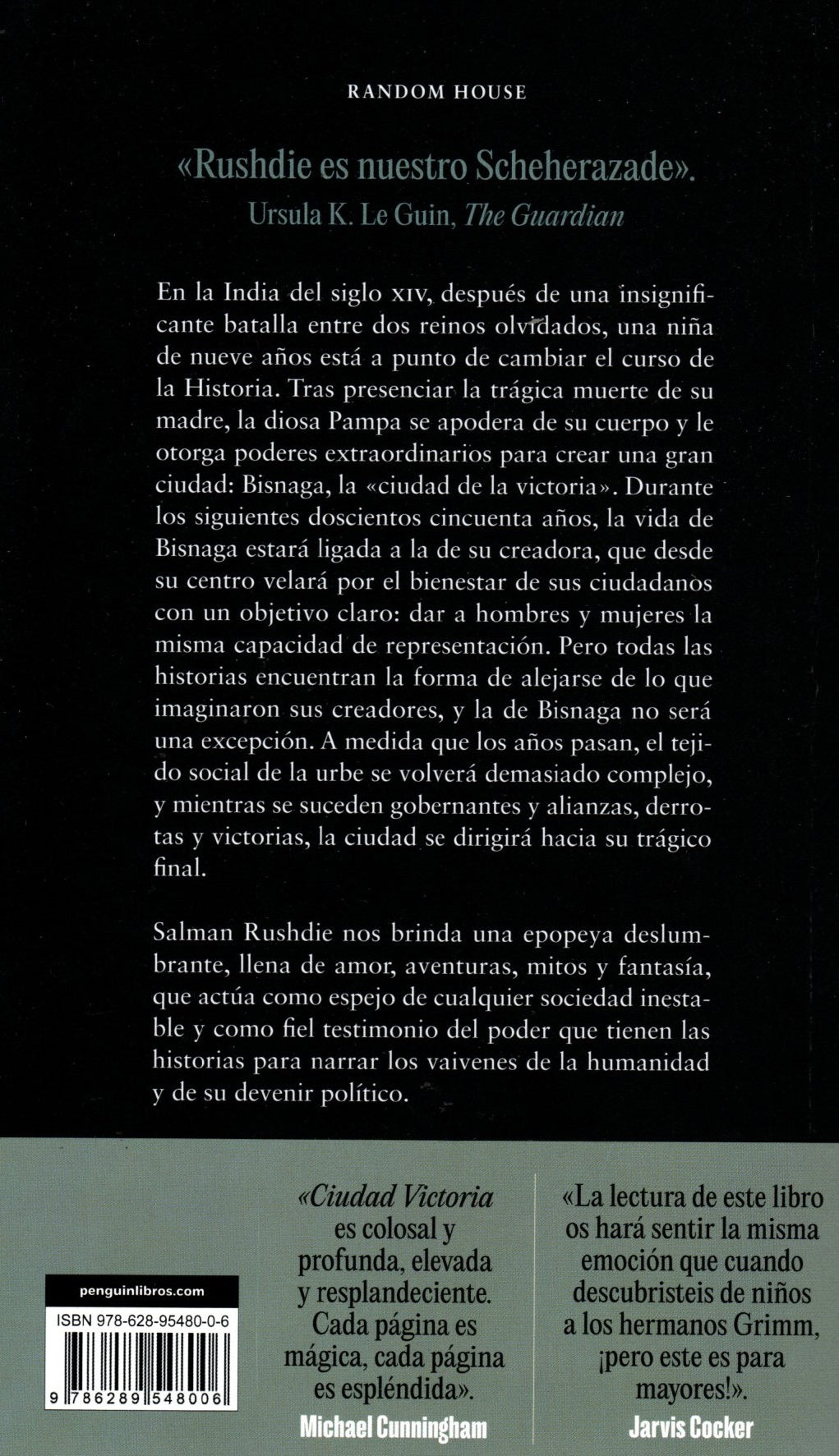 Libro Salman Rushdie - Ciudad Victoria