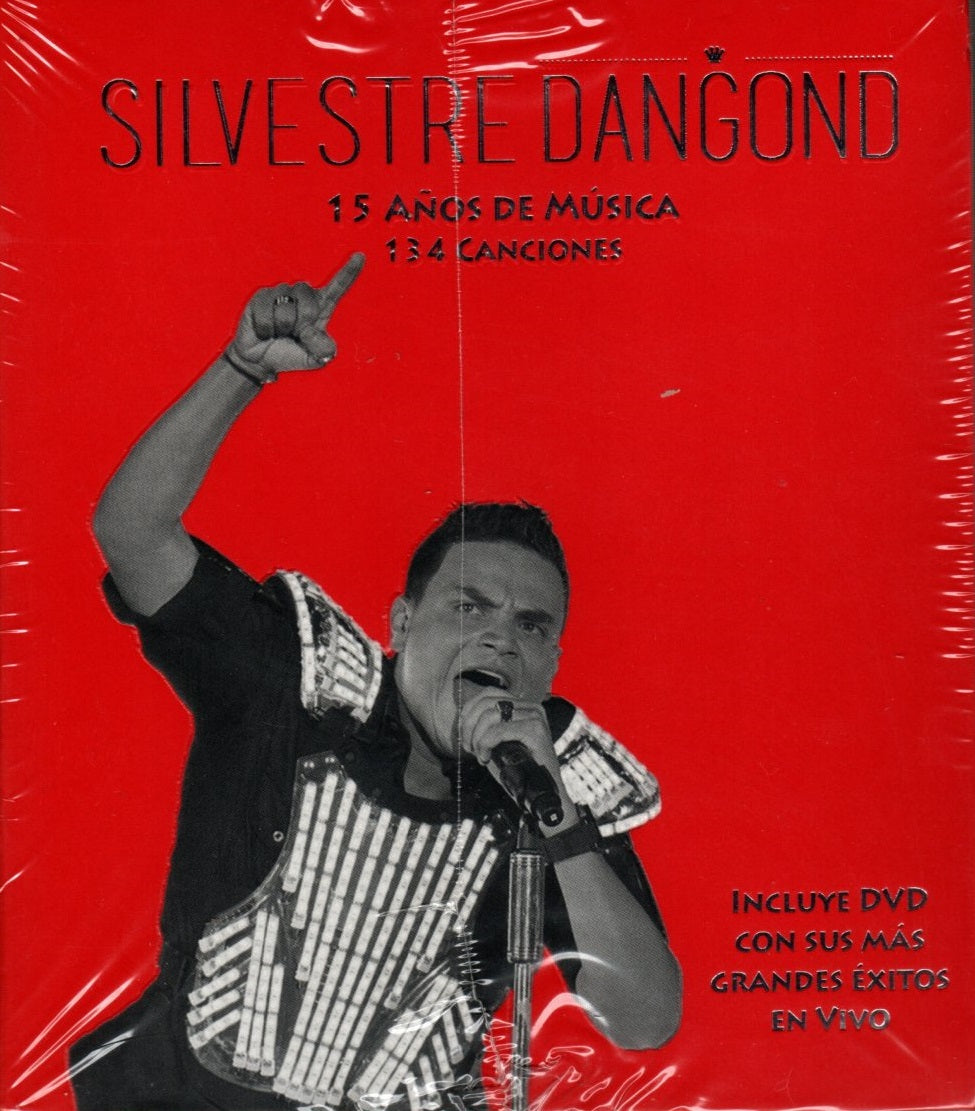 DVD+CDX10 15 Años De Música Ed. Especial Caja Roja - Silvestre Dangong