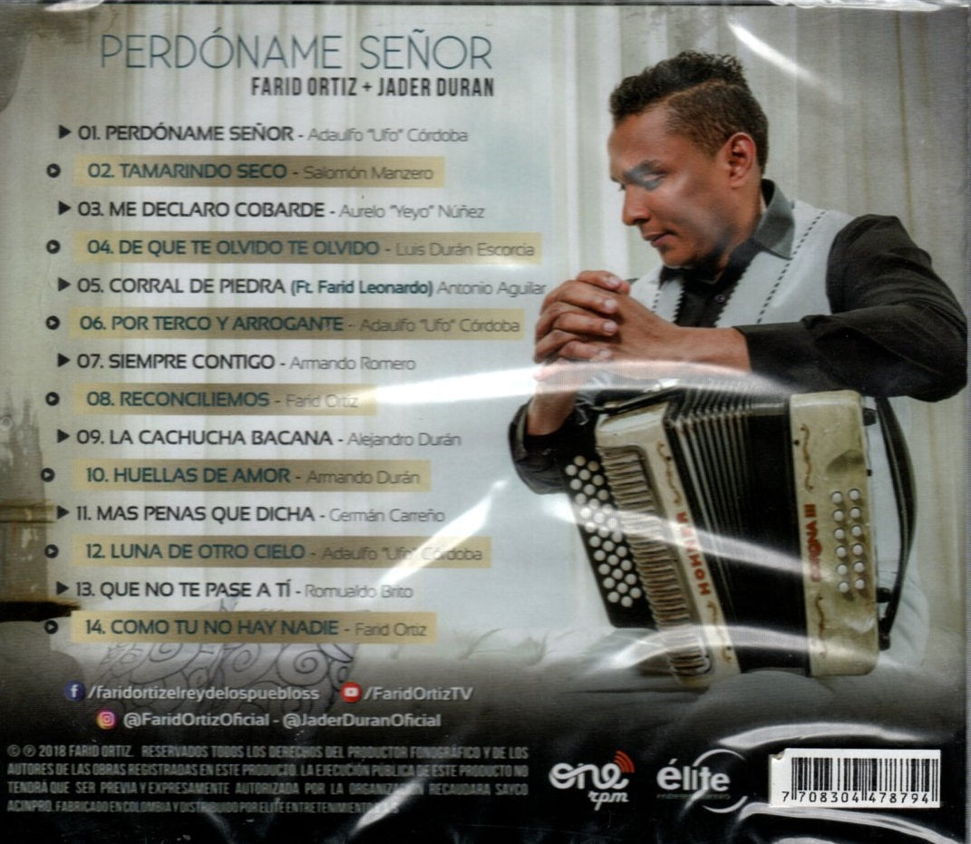 CD Farid Ortiz + Jader Durán - Perdóname Señor