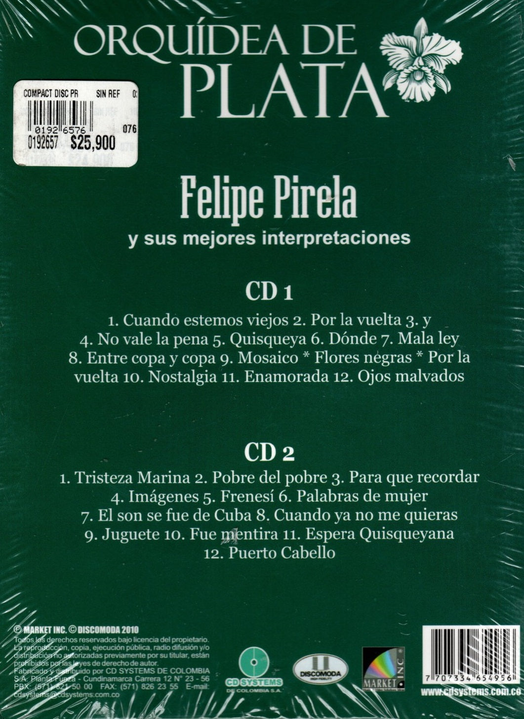 CDX2 Felipe Pirela - Orquídea De Plata