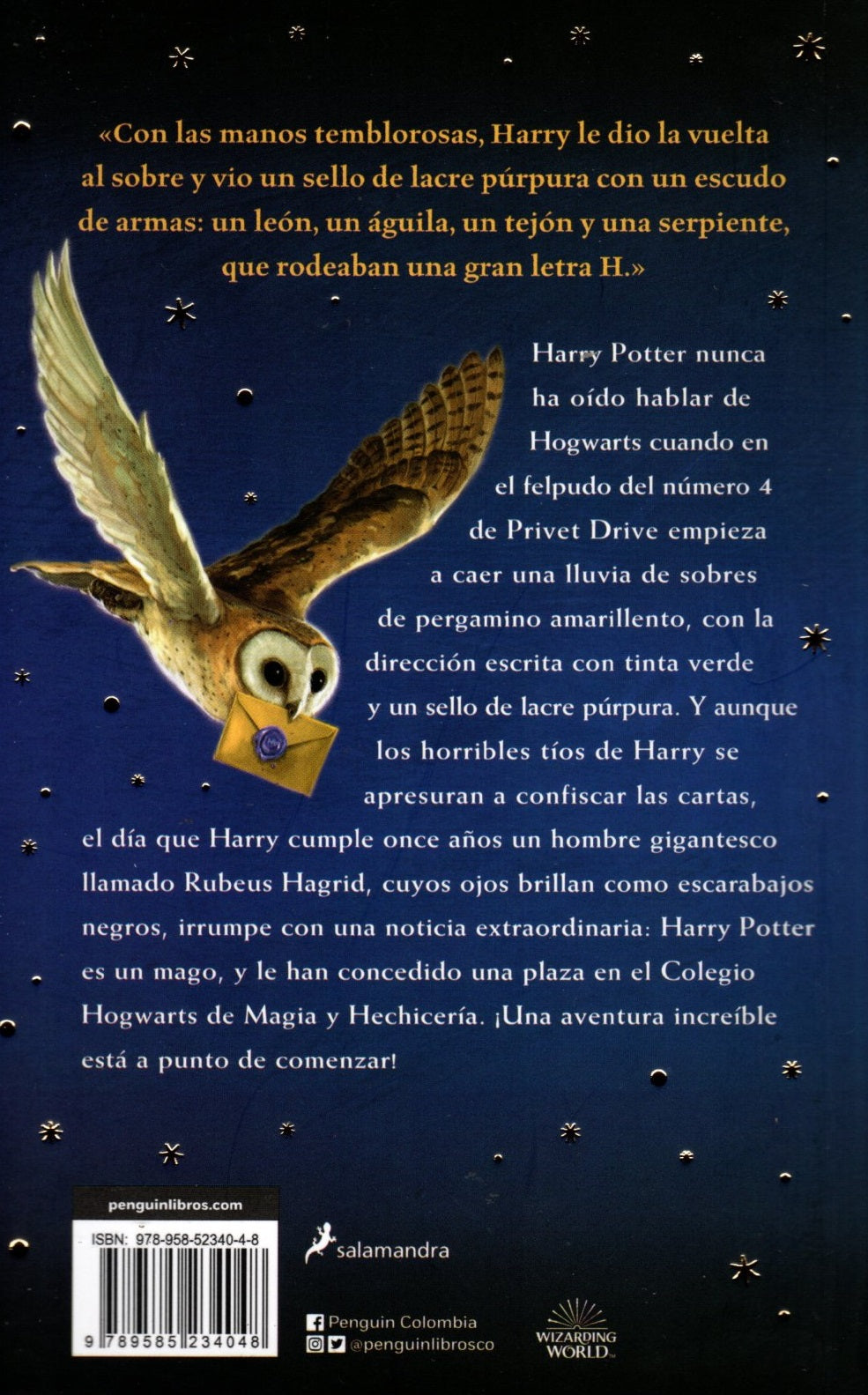 Libro J. K. Rowling - Harry Potter Y La Piedra Filosofal (Harry Potter 1)