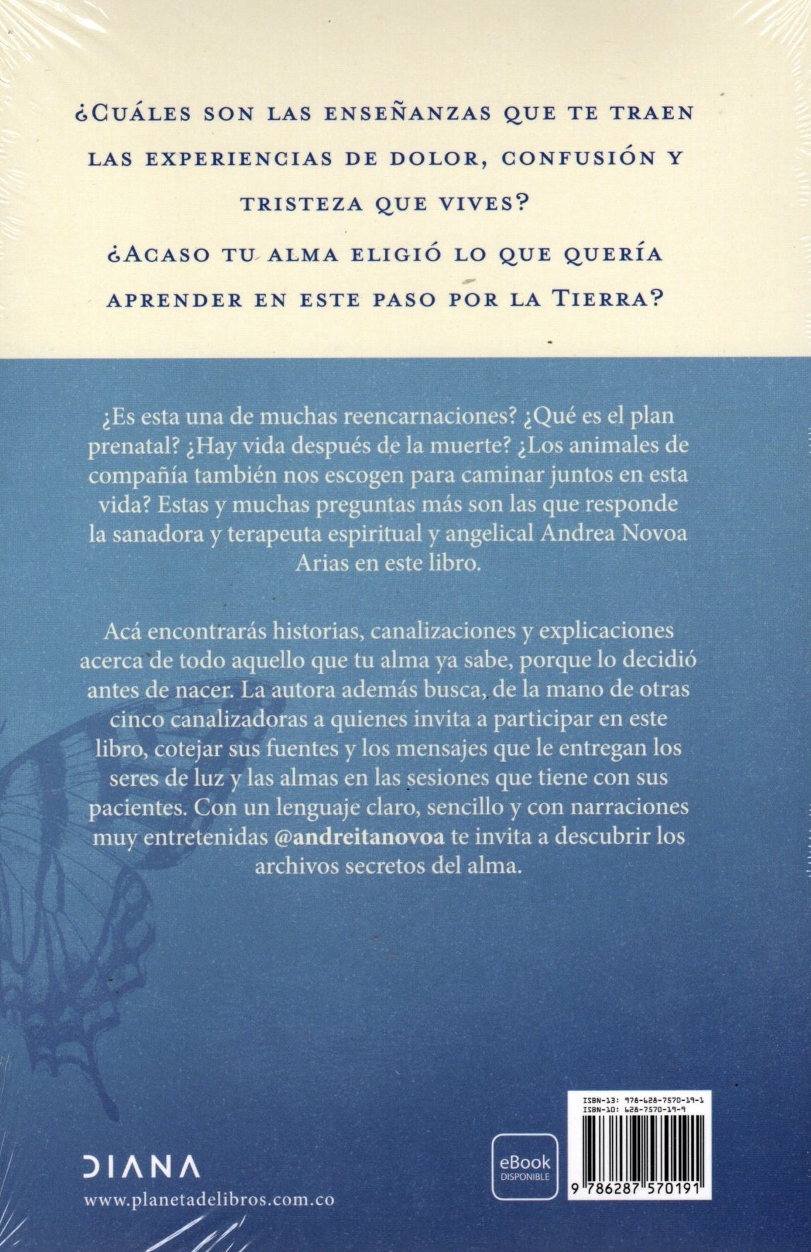 Libro Andrea Novoa Arias - Los Archivos Secretos Del Alma