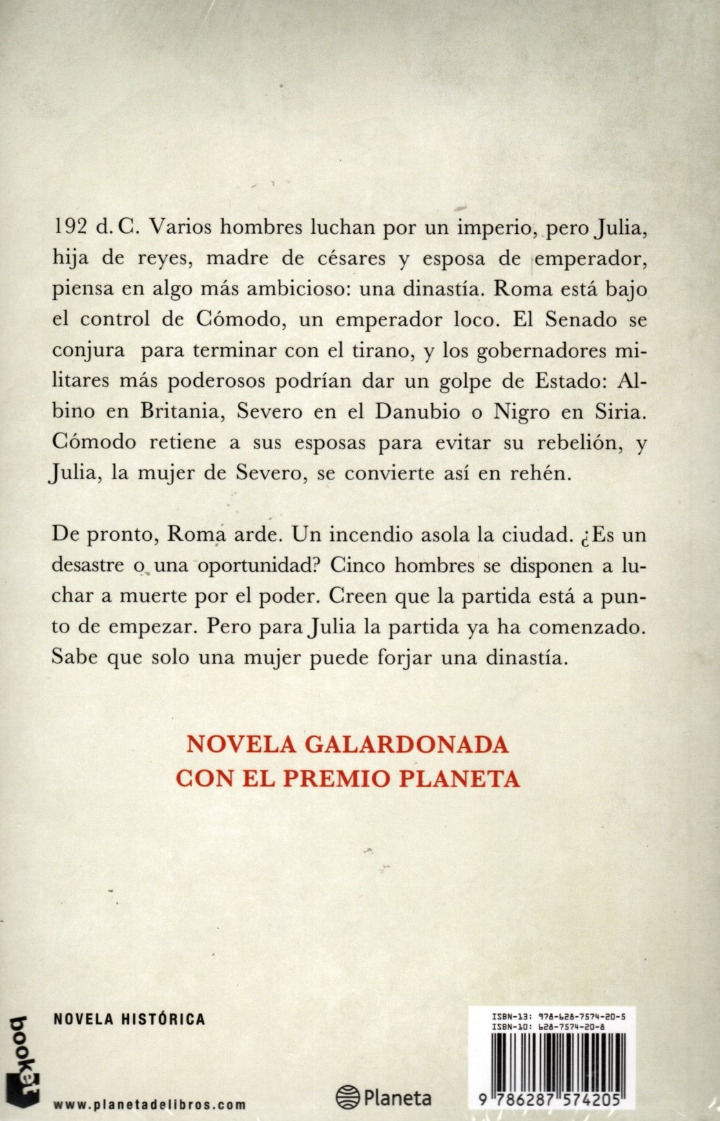 Libro Santiago Posteguillo - Yo Julia