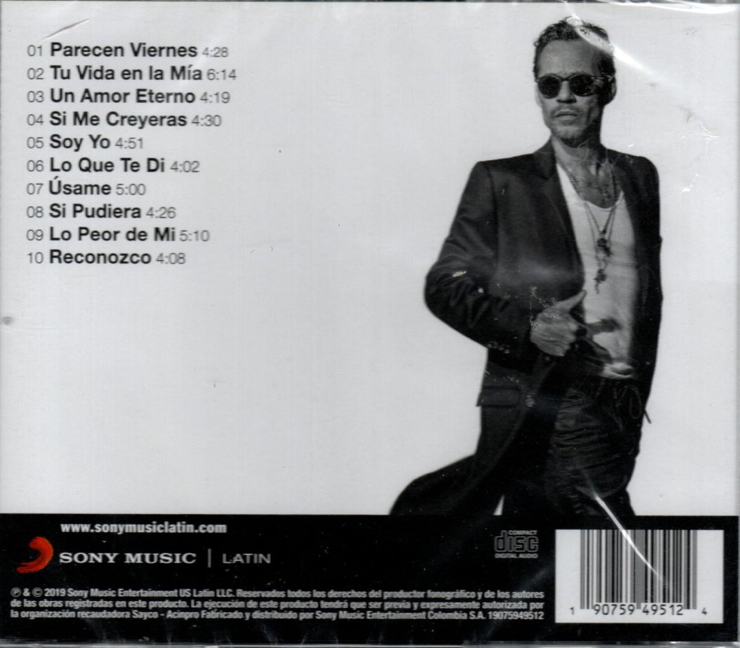 CD Marc Anthony ‎– Opus