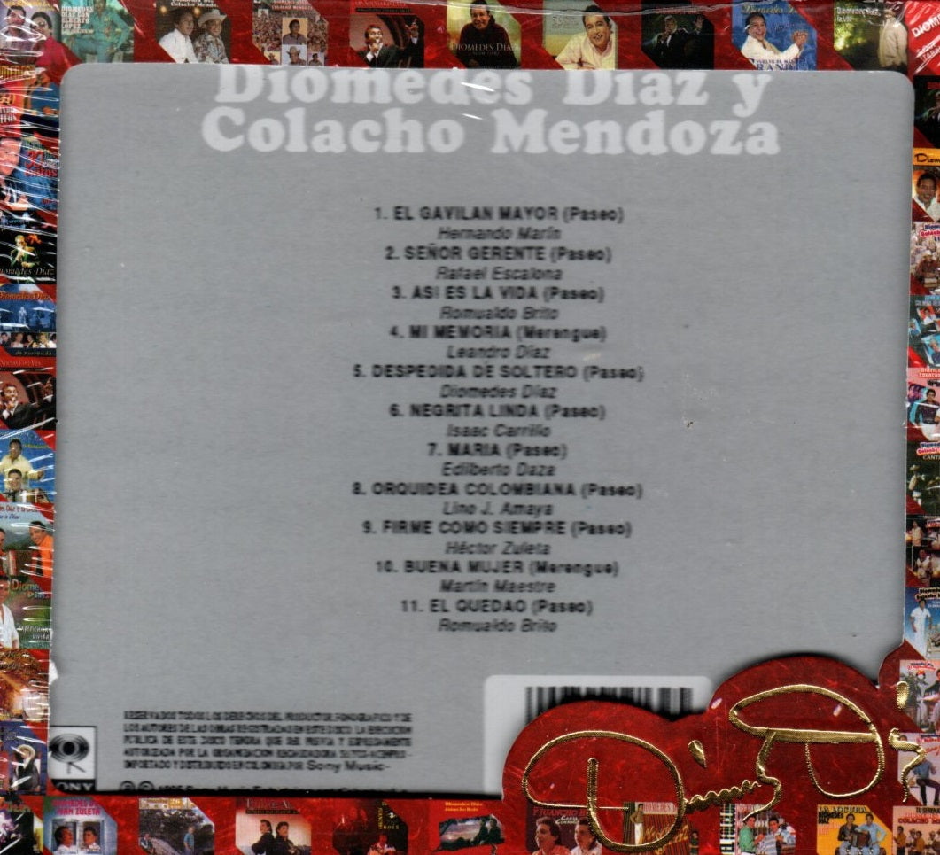 CD Diomedes Díaz & Colacho Mendoza ‎– Dos grandes