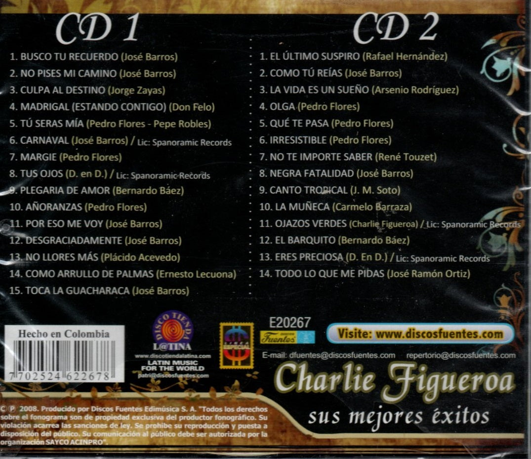 CDX2 Historia Musical De Charlie Figueroa