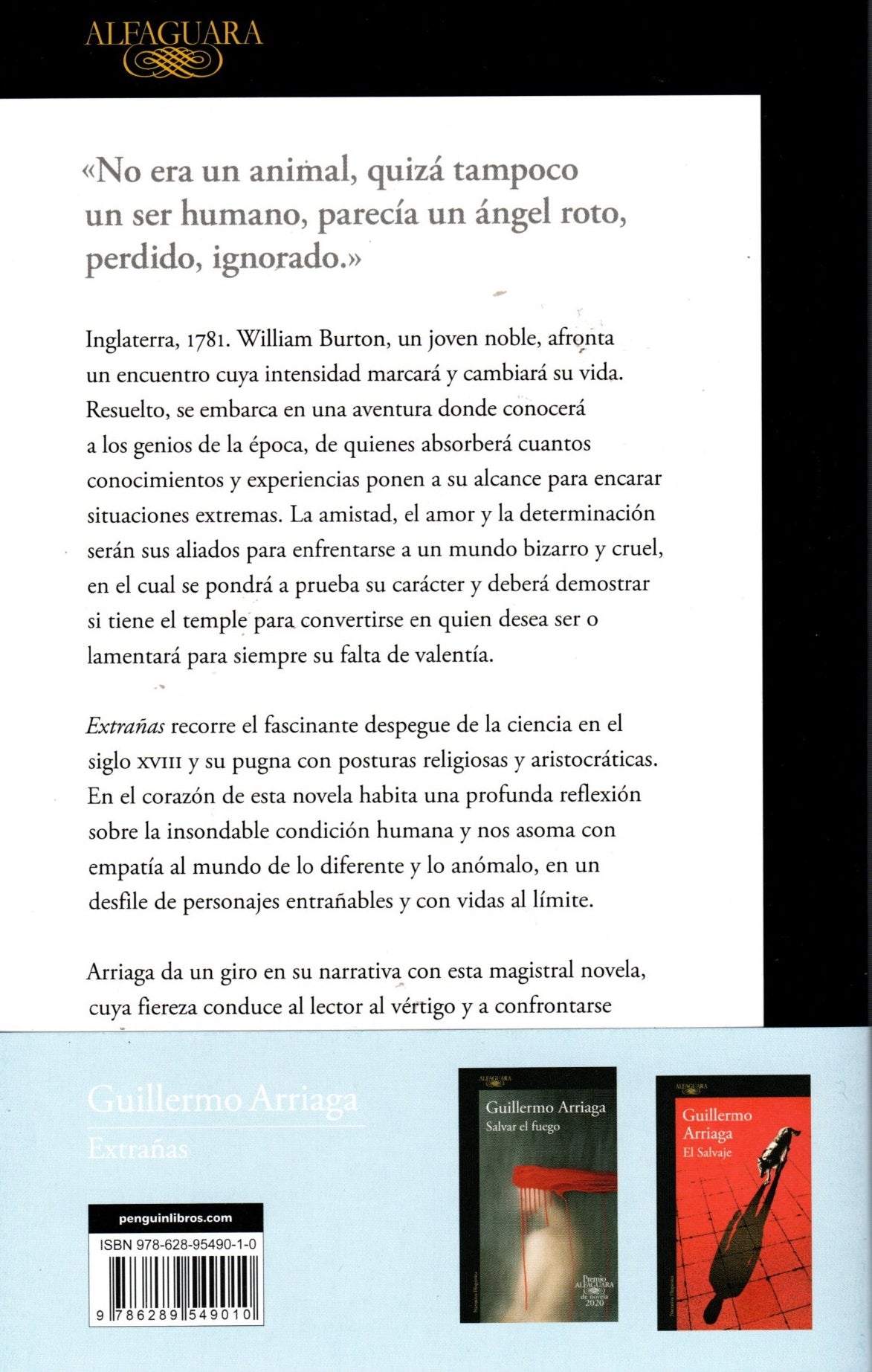 Libro Guillermo Arriaga - Extrañas