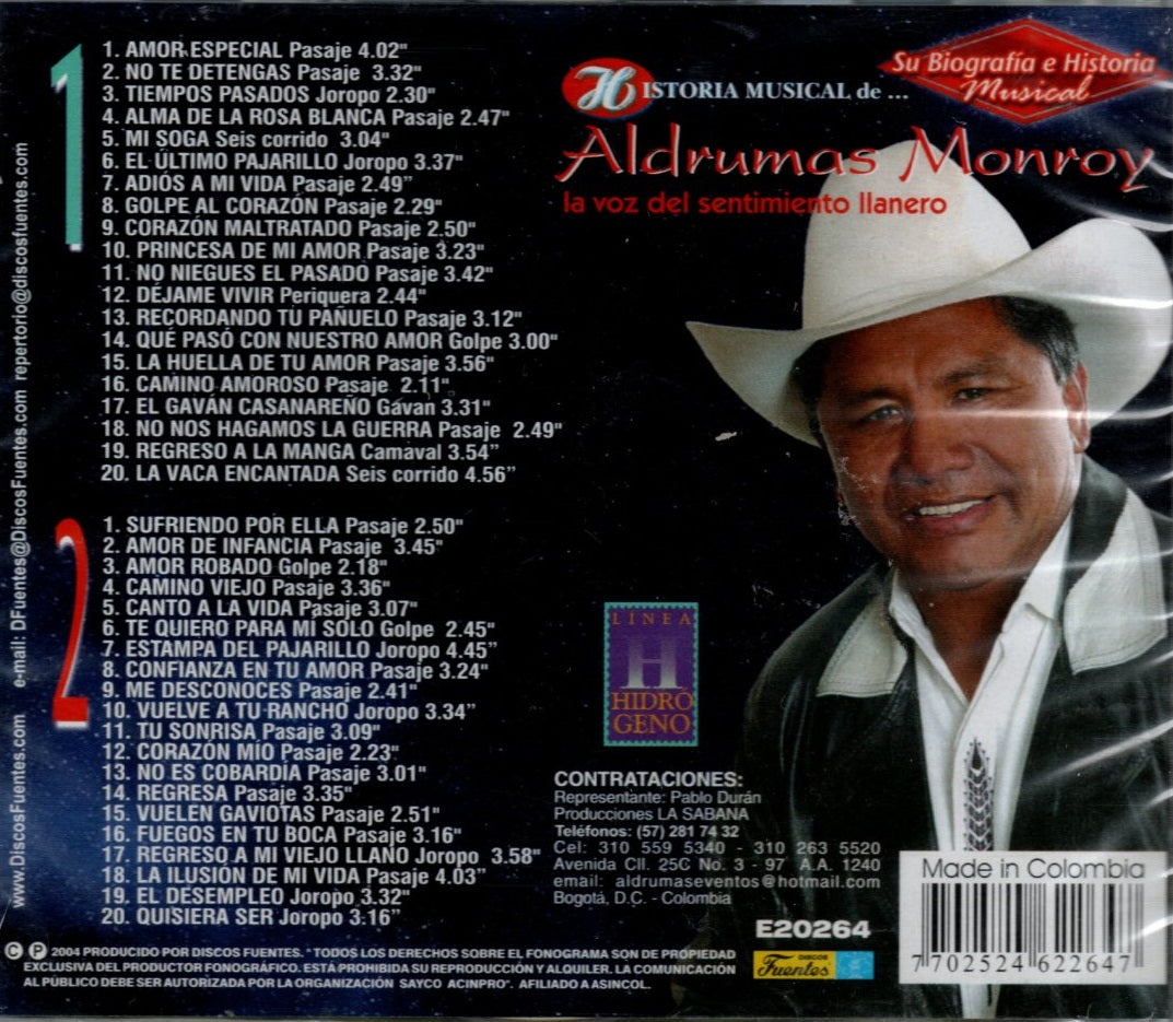CDX2 Historia Musical De Aldrumas Monroy