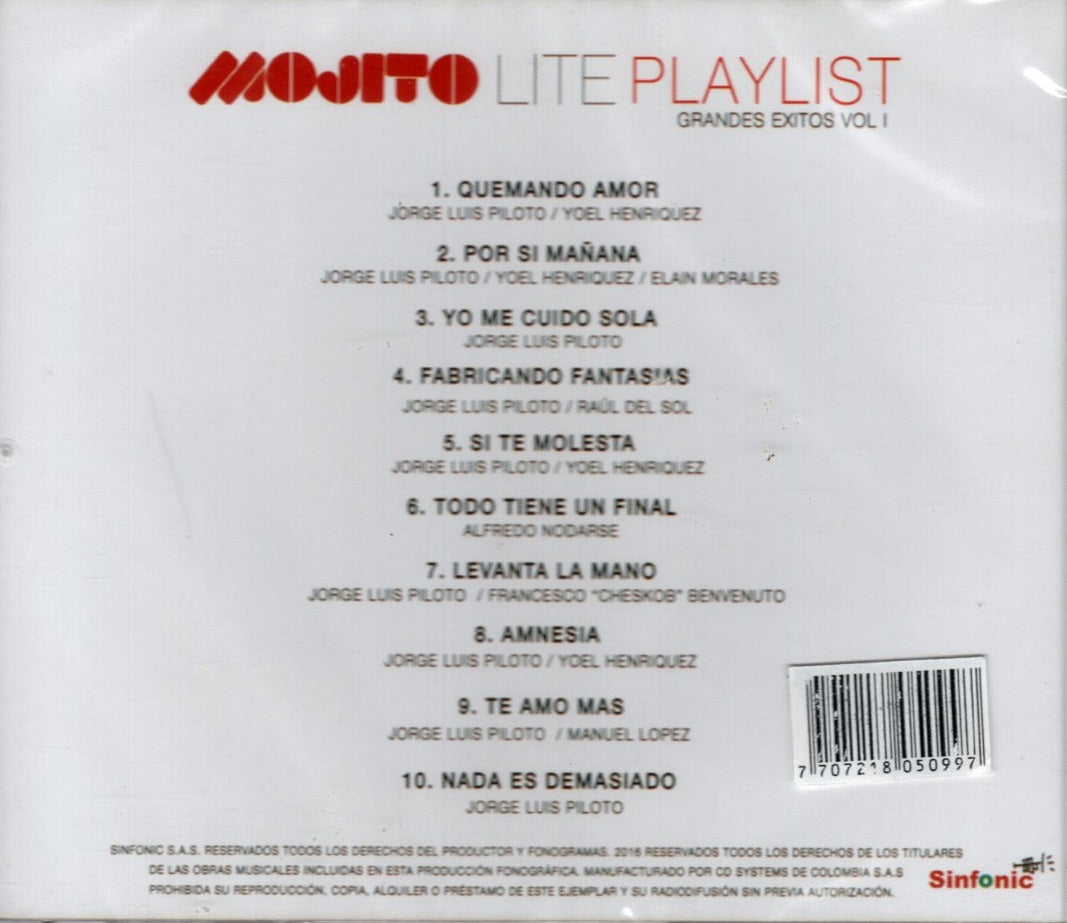 CD Mojito - Lite Playlist Grandes Éxitos Vol. 1