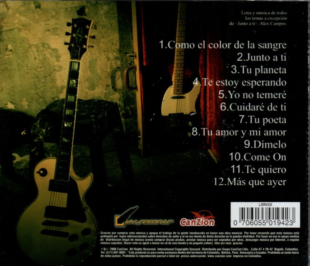 CD Alex Campos - Cuidaré De Ti
