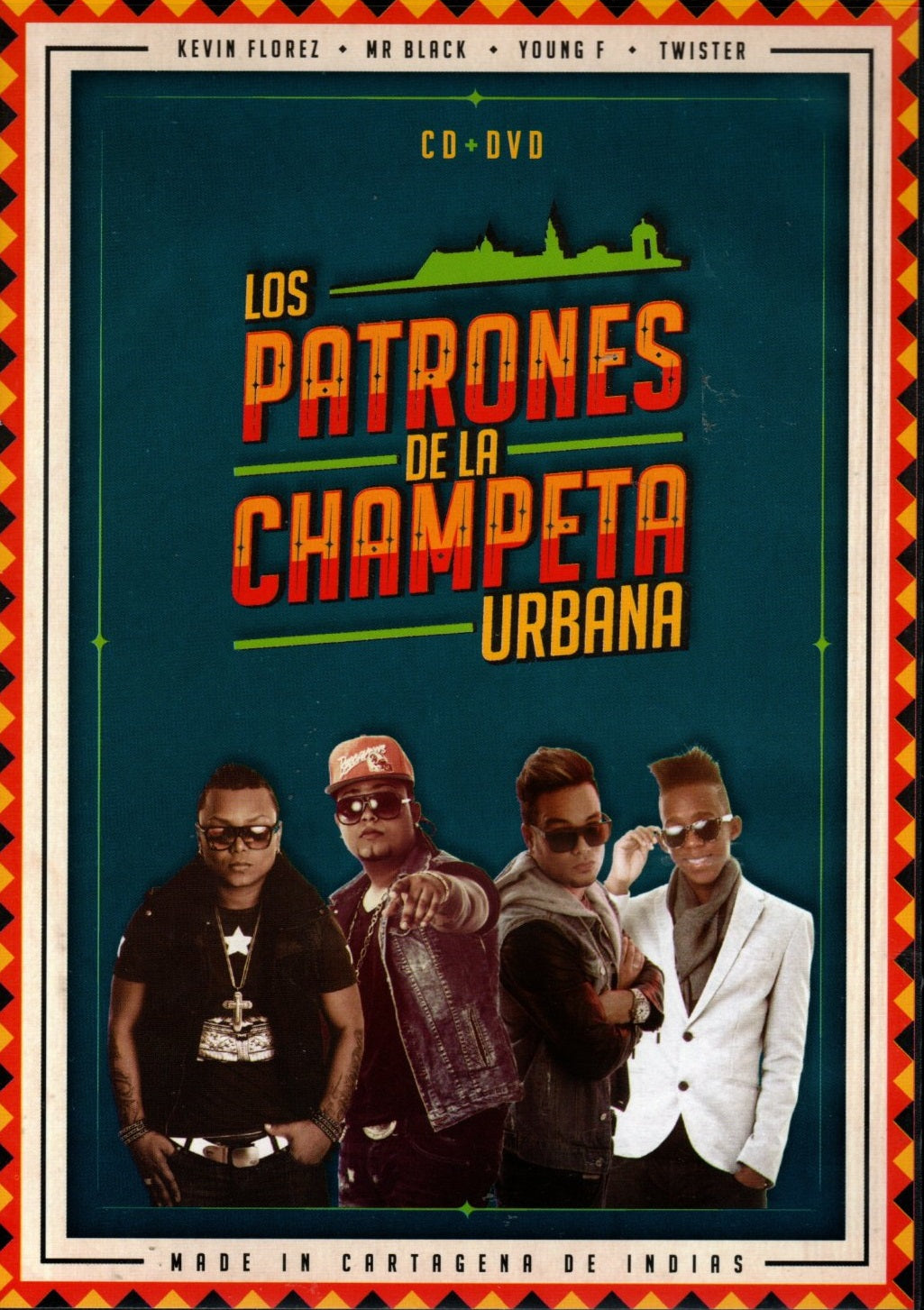 DVD+CD Los Patrones De La Champeta Urbana