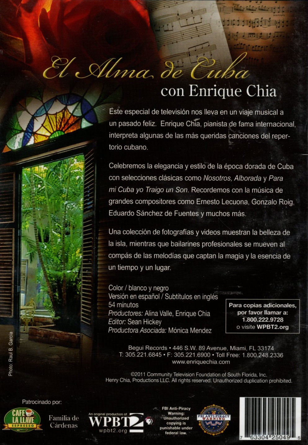 DVD Enrique Chia - El Alma De Cuba