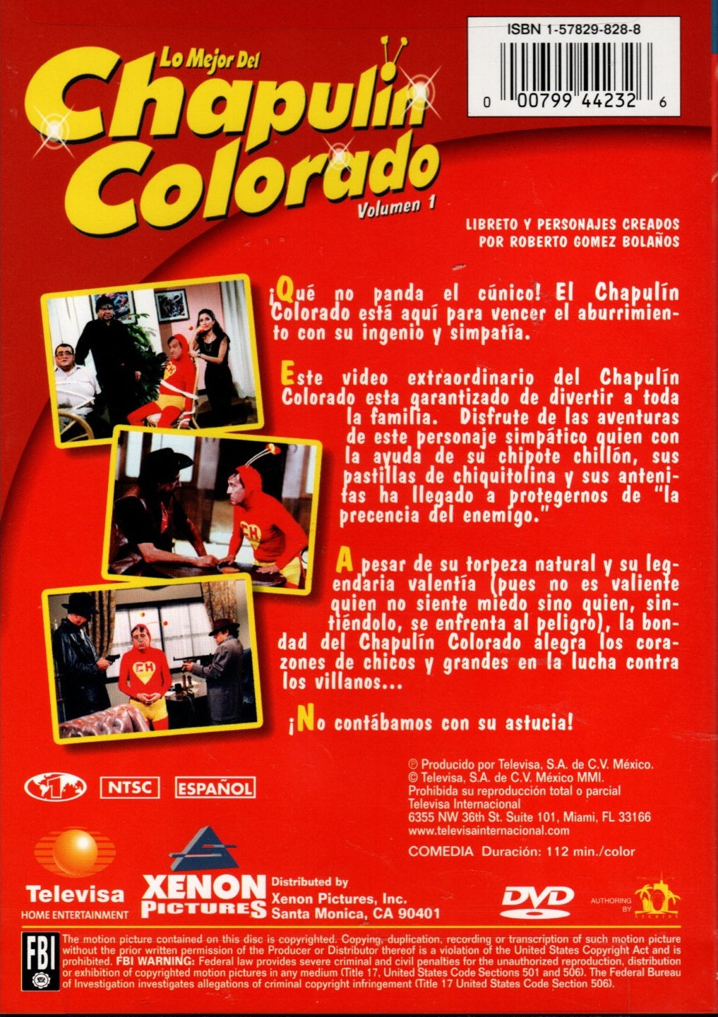 DVD Lo Mejor Del Chapulin Colorado V.1