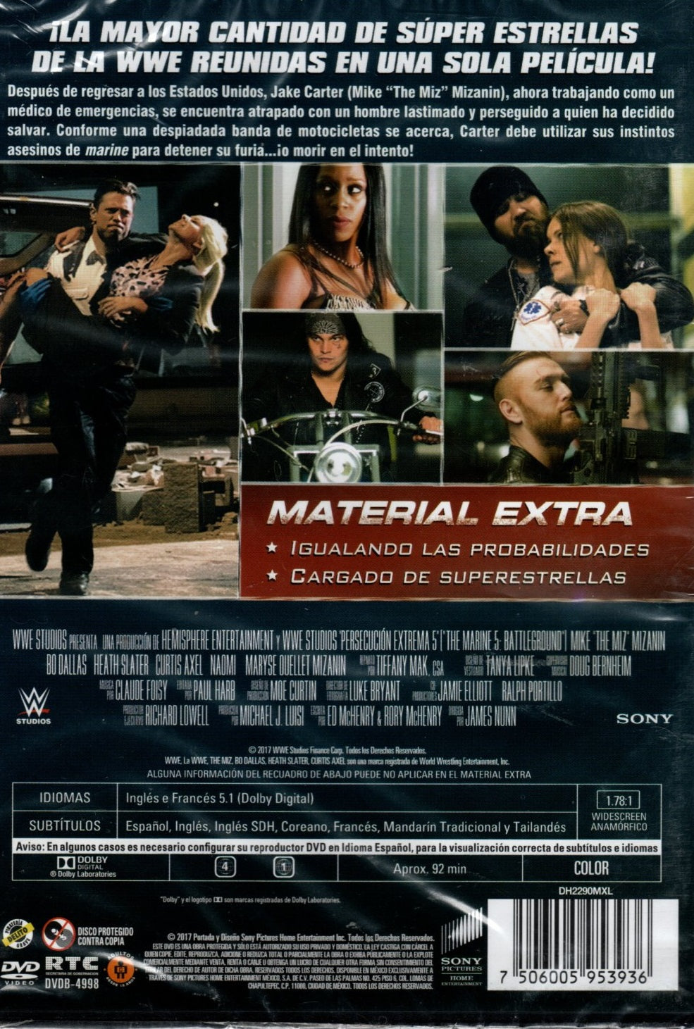 DVD Persecución Extrema 5