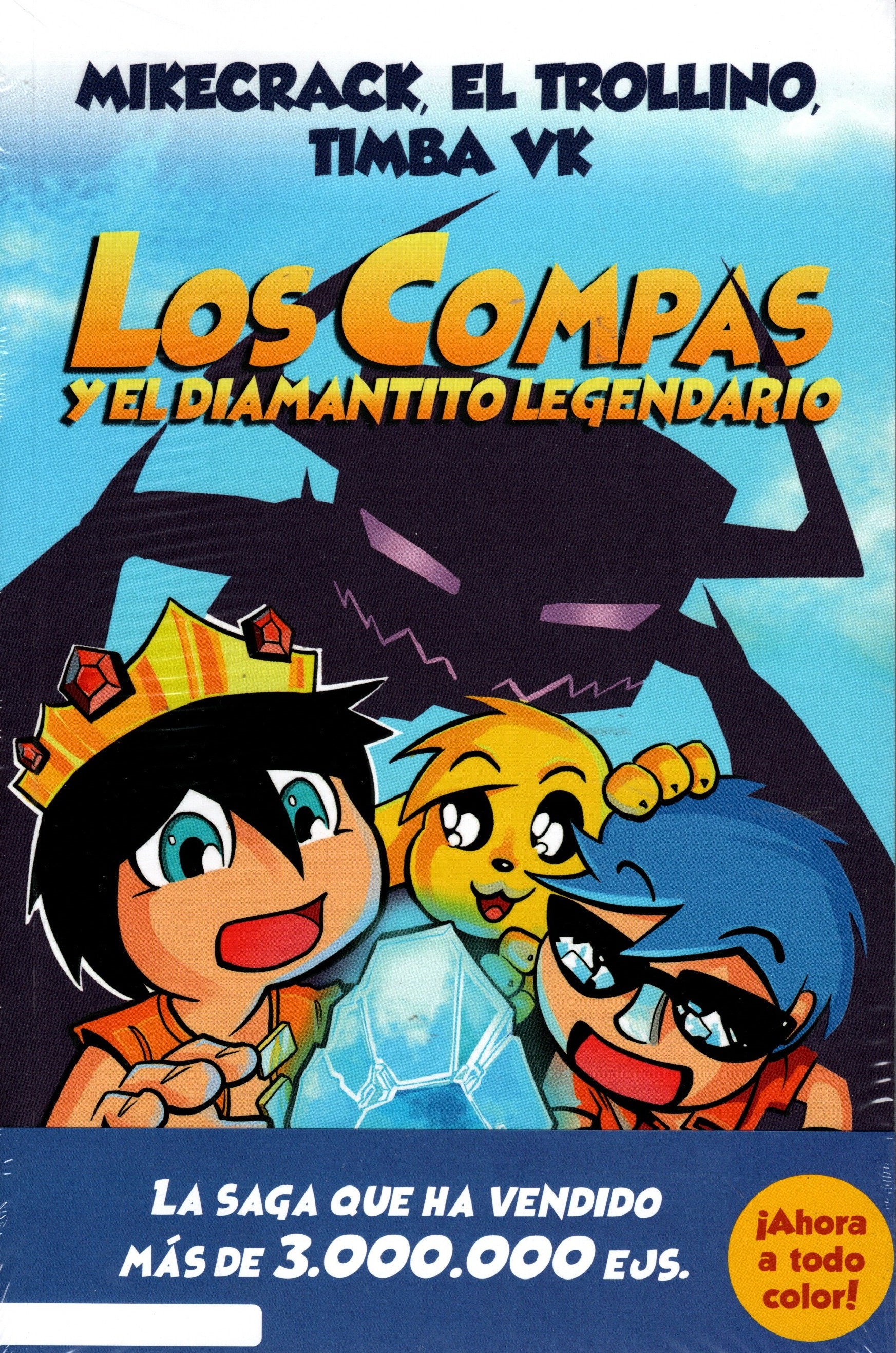 Libro Timba Vk,Mikecrack,El Trollino - Los Compas Y El Diamantito Legendario