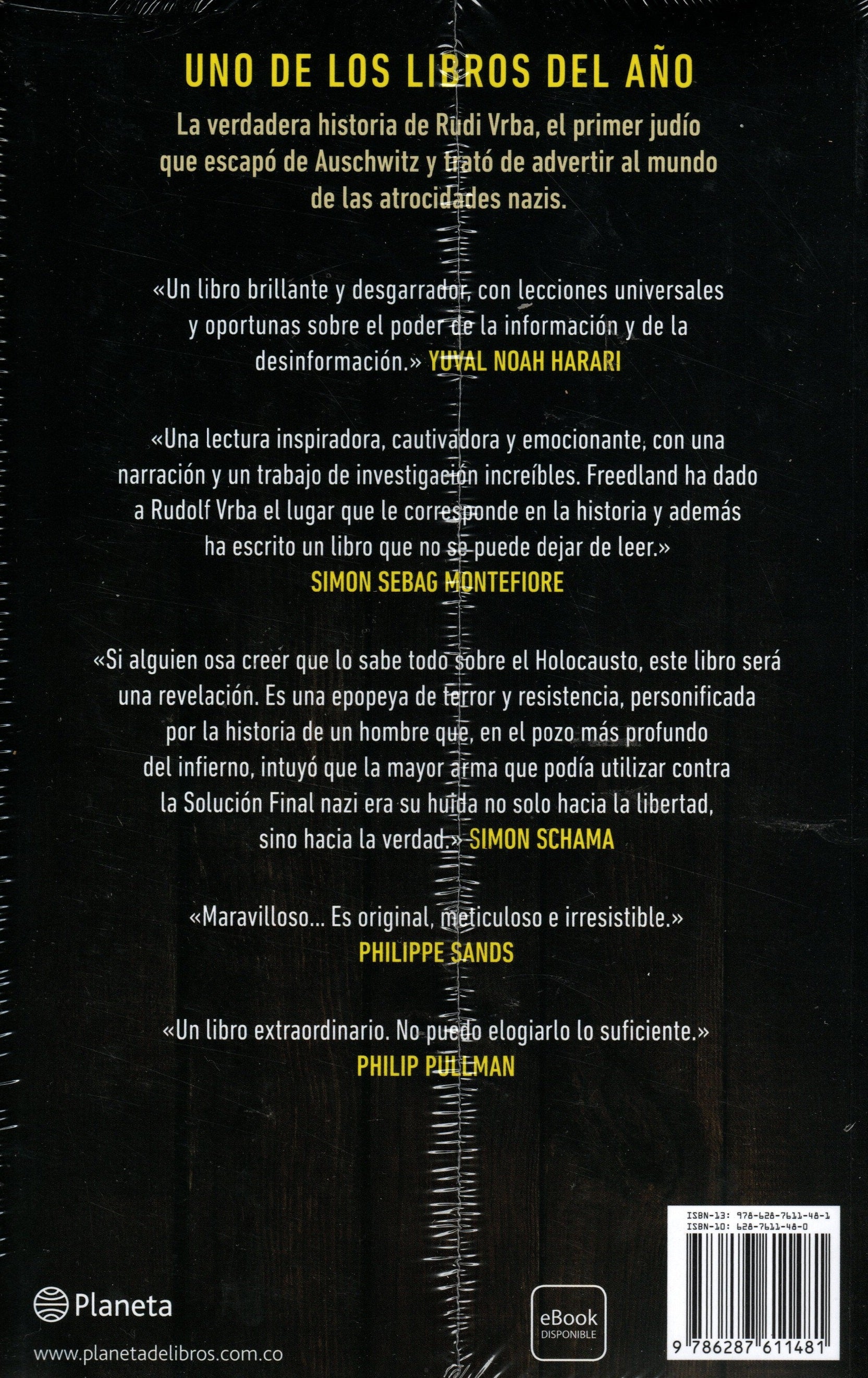 Libro Jonathan Freedland - El Maestro De La Fuga