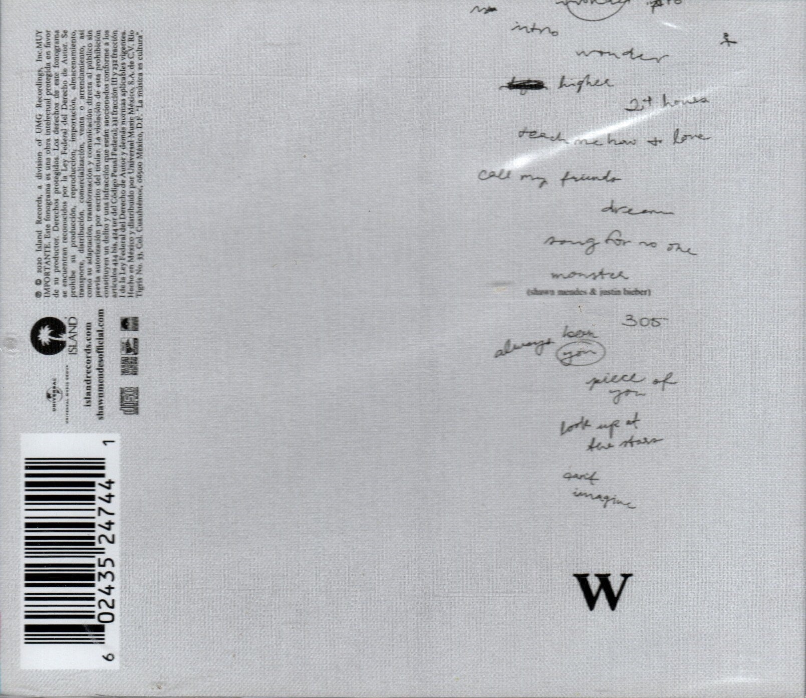 CD Shawn Mendes ‎– Wonder