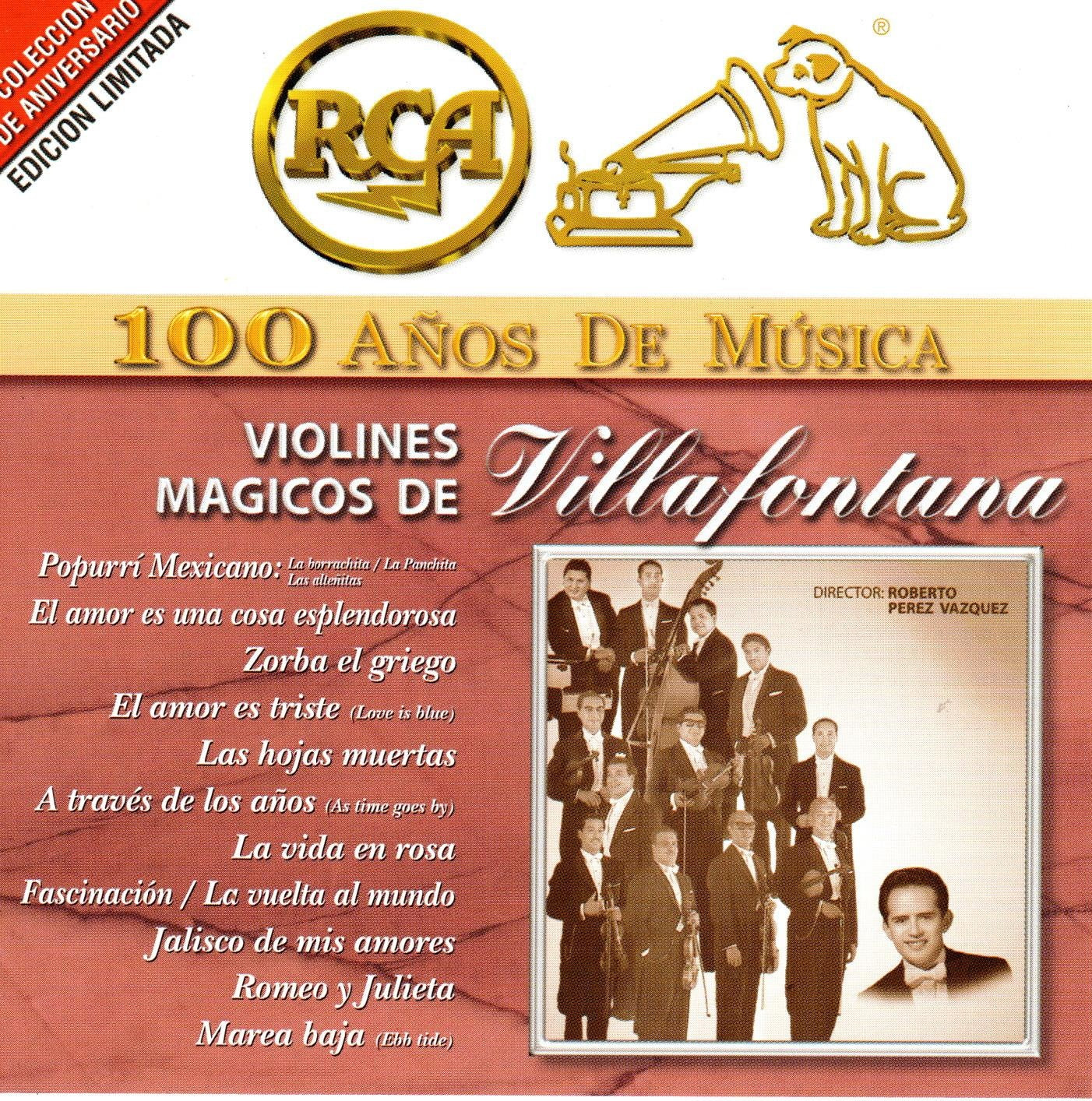 CD x2 RCA 100 AÑOS MUSICA VILLAFONTA