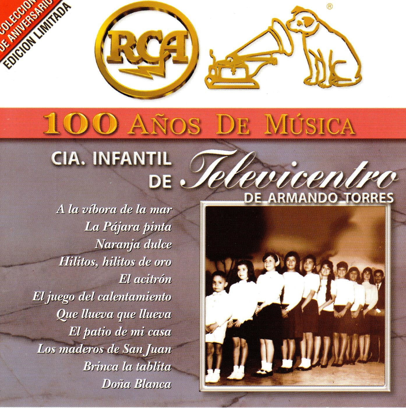 CD x2 RCA 100 AÑOS MUSICA TELEVICENTRO - Armando Torres