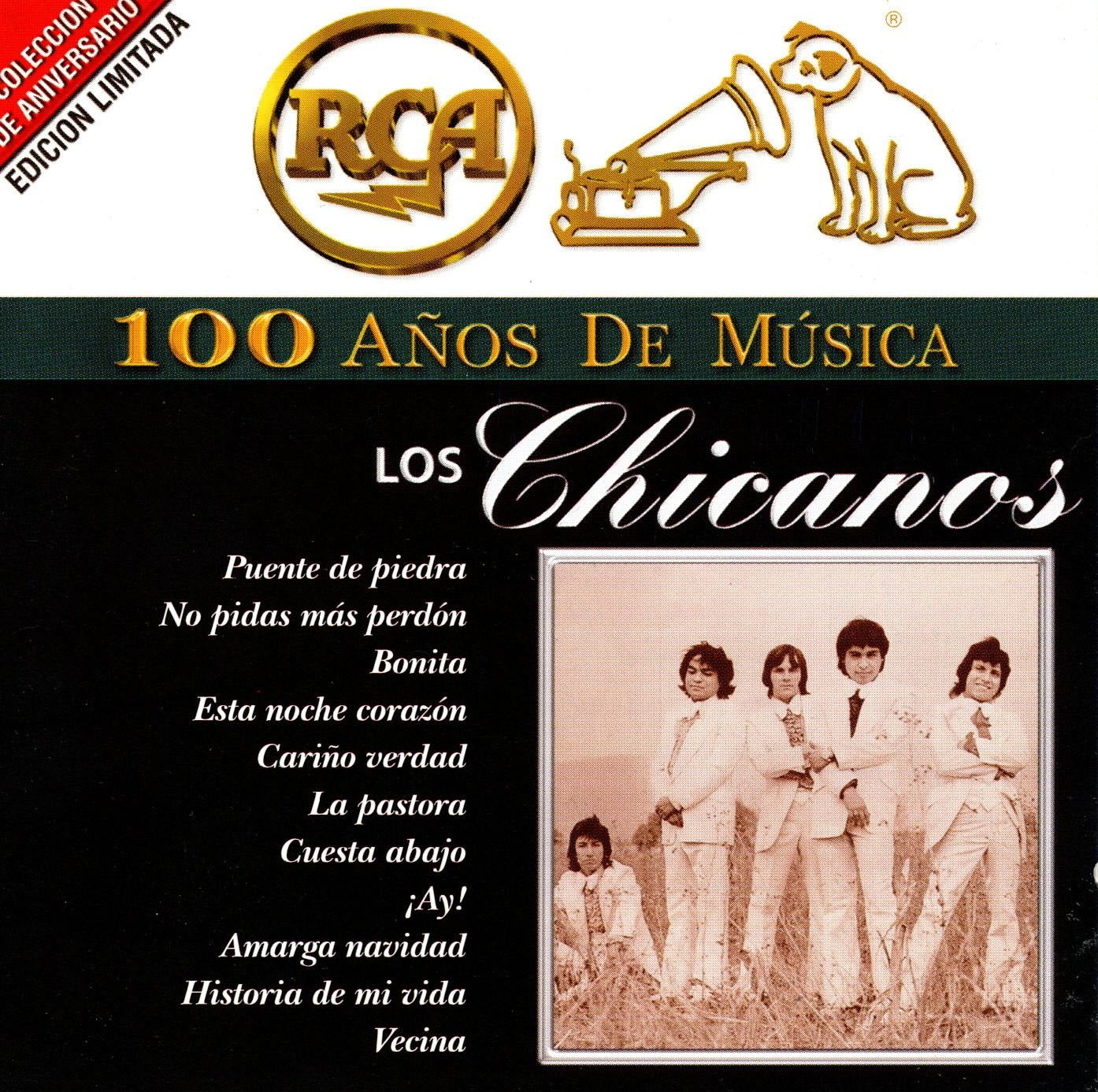 CD x2 RCA 100 AÑOS MUSICA LOS CHICANOS