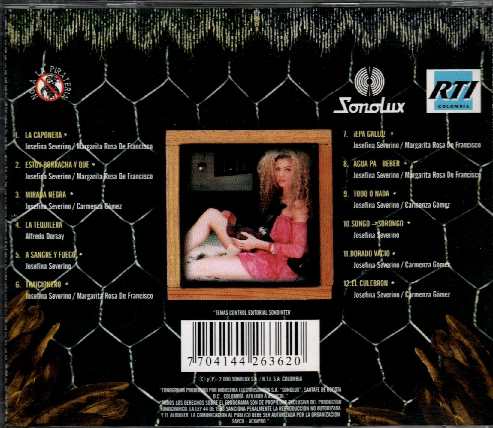 CD Margarita Rosa De Francisco ‎– Caponera