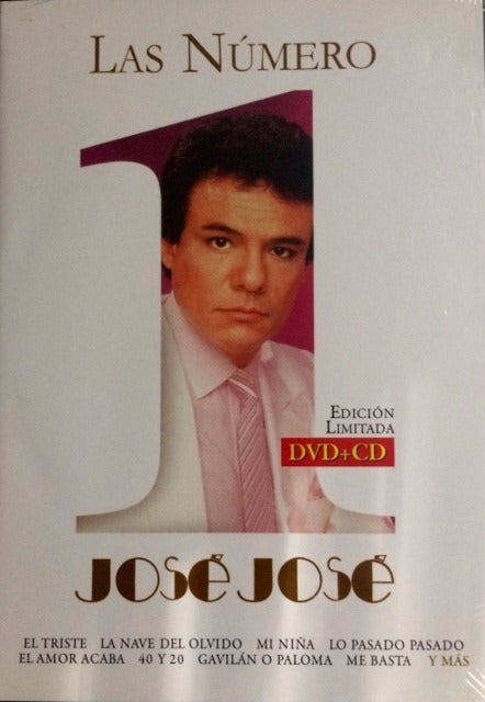 DVD + CD Jose jose - Las número 1