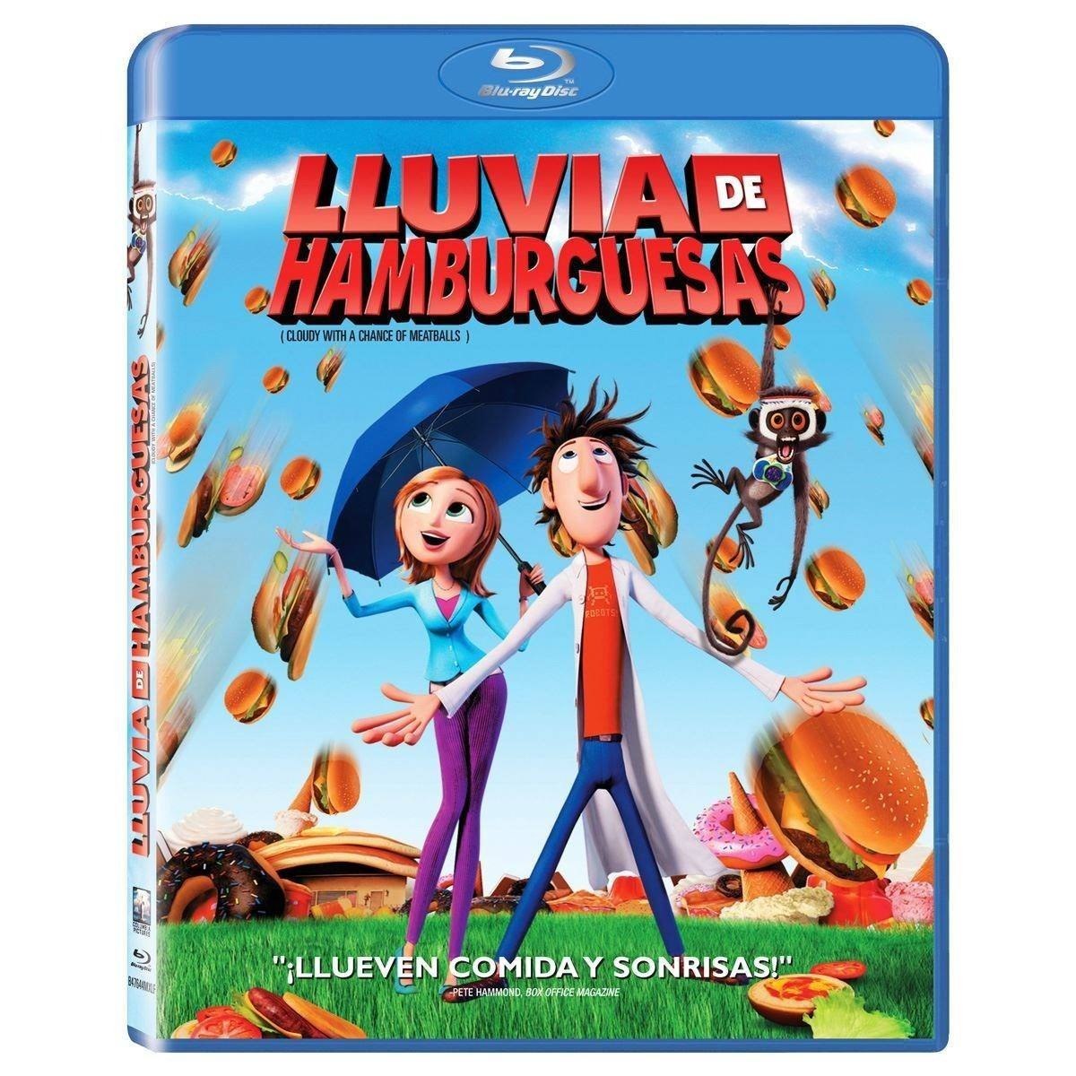 Blu-Ray Lluvia de hamburguesas - ¡Llueve comida y sonrisas!